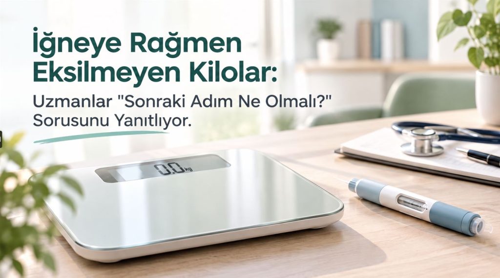 İğneye Rağmen Eksilmeyen Kilolar: Uzmanlar “Sonraki Adım Ne Olmalı?” Sorusunu Yanıtlıyor..